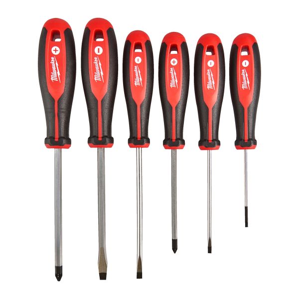 Schraubendreher Tri-Lobe 6-teiliges Set PZ/SL / Milwaukee # 4932471806 / EAN: 4058546297053