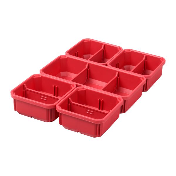 PACKOUT Ersatzboxen 5 Stück - für PACKOUT Organiser Slim und Organiser Slim Compact / Milwaukee#4932478301 / EAN 4058546344788