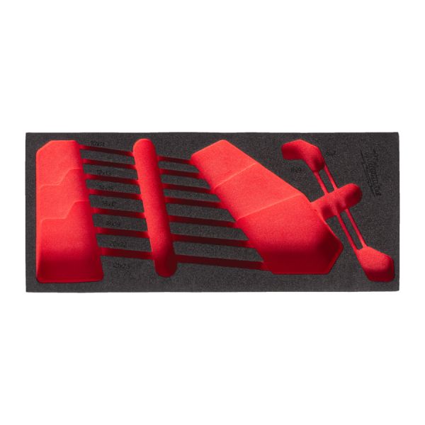 Ersatz-Einlage 1/3 für Doppel-Ringschlüssel / Milwaukee # 4932499087 / EAN: 4058546529567