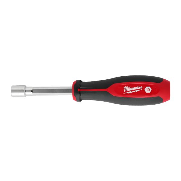 Steckschlüssel mit Griff und Durchgangsloch SW 17 mm / M8 / Milwaukee # 4932498572 / EAN: 4058546524