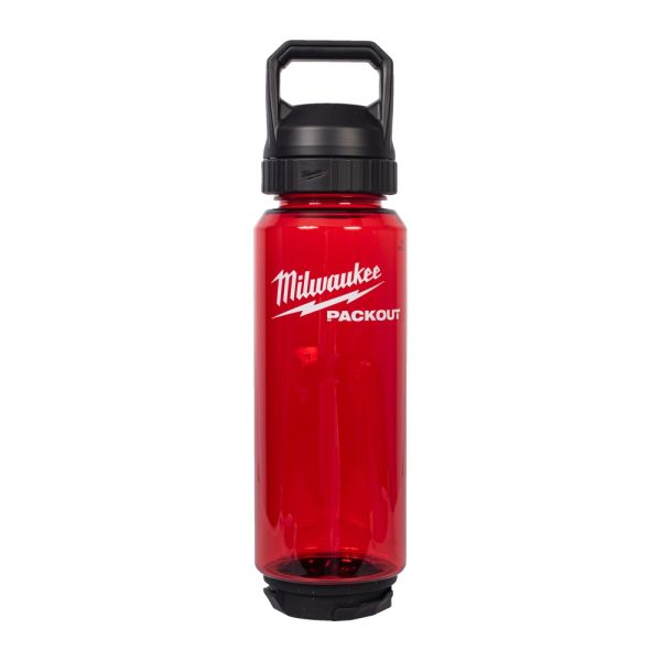 PACKOUT Kunststoff-Trinkflasche 1005 ml, rot / Milwaukee # 4932498637 / EAN: 4058546525064