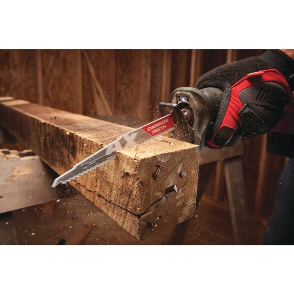 Holz mit Nägeln: Heavy Duty AX™ HM-bestückte Demontage Säbelsägeblätter, diverse Dimensionen und Pac
