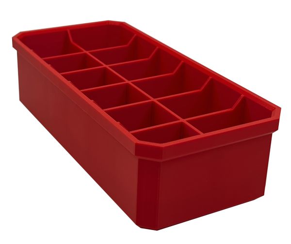 Packout Einlage Bin 215 x 100 x 60mm, Unterteilung: 12 (Schubladeneinlage)