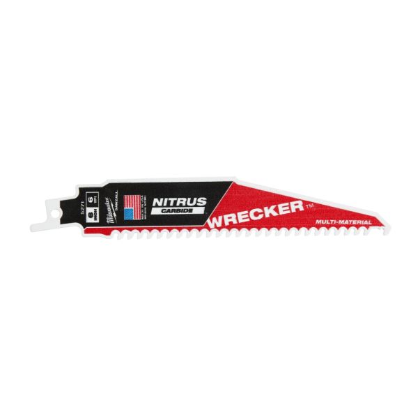 Multimaterial: WRECKER™ Säbelsägeblatt mit NITRUS CARBIDE™, diverse Dimensionen und Packungsgrössen