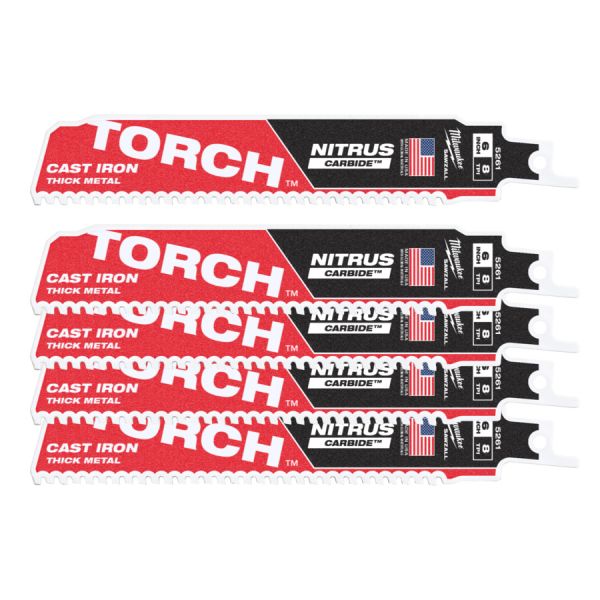 Metall: Heavy-Duty TORCH™ mit NITRUS™ HM-Bestückung, diverse Dimensionen und Packungsgrössen / Milwa
