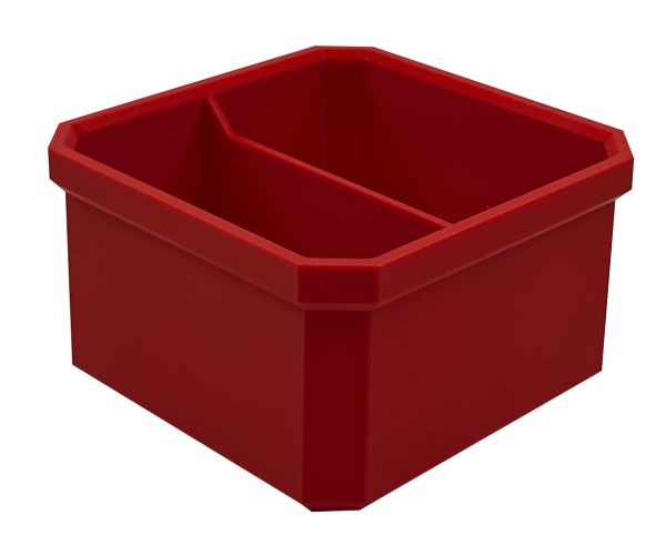 Packout Einlage Bin 100 x 100 x 60mm, Unterteilung: 2 (Schubladeneinlage)