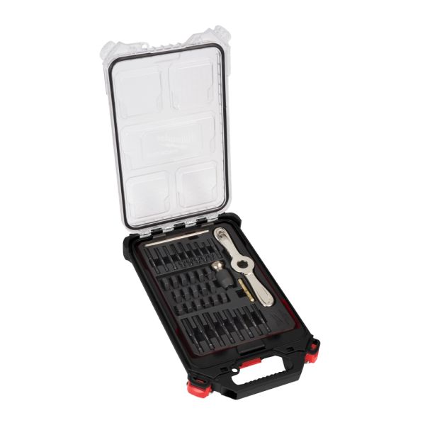 Gewindeschneidsatz 38-teilig im PACKOUT Compact-Organiser Slim / Milwaukee # 4932498721 / EAN: 40585