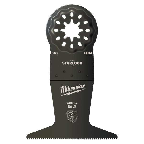 Multitool Starlock Tauchsägeblatt für Schnitte in Holz 65 x 42 mm / Milwaukee # 48906505 / EAN: 0452