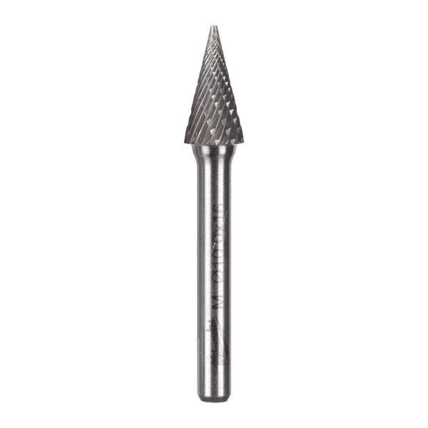 HM-Fräser 6 mm Schaft u. 10 mm Durchmesser Typ M Spitzkegel-Kopf / Milwaukee # 4932493985 / EAN: 405