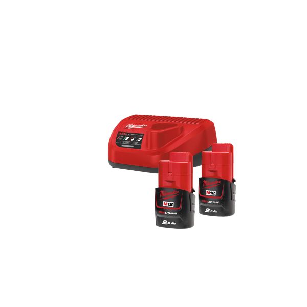 M12 Starterset M12NRG-202 / Milwaukee # 4933459209 / EAN: 4002395287246