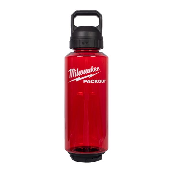 PACKOUT Kunststoff-Trinkflasche 1420 ml, rot / Milwaukee # 4932498638 / EAN: 4058546525071