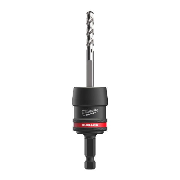 QUIK-LOK Aufsteckhalter für Lochsägen 3/8" / 9,5 mm inkl. 2 Adapter S / Milwaukee # 4932500548 / EA