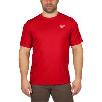 Milwaukee Funktions-T-Shirt rot mit UV-Schutz WWSSRD Milwaukee Funktions-T-Shirt rot mit UV-Schutz WWSSRD
