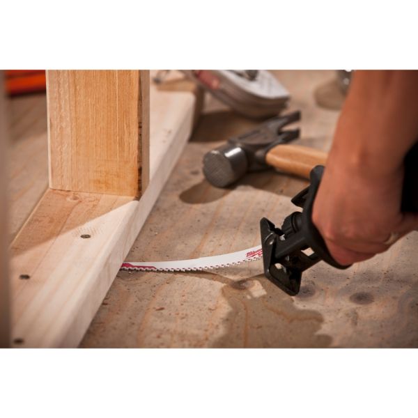 Holz mit Nägeln: THIN KERF Säbelsägeblatt Demontage, diverse Dimensionen und Packungsgrössen / Milwa