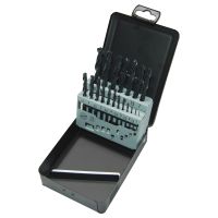 Metallbohrerkassette HSS-R DIN 338 HSS-R 19 tlg. Kassette / Milwaukee # 4932352468 / EAN: 4002395371 Metallbohrerkassette HSS-R DIN 338 HSS-R 19 tlg. Kassette / Milwaukee # 4932352468 / EAN: 4002395371