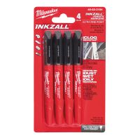 INKZALL Feine Marker schwarz / Milwaukee # 48223154 / EAN: 045242479764 INKZALL Feine Marker schwarz / Milwaukee # 48223154 / EAN: 045242479764