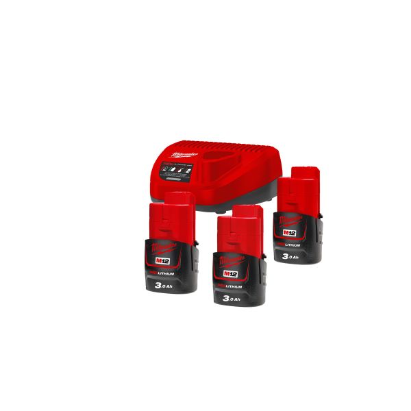 M12 Starterset M12NRG-303 / Milwaukee # 4933459207 / EAN: 4002395287222