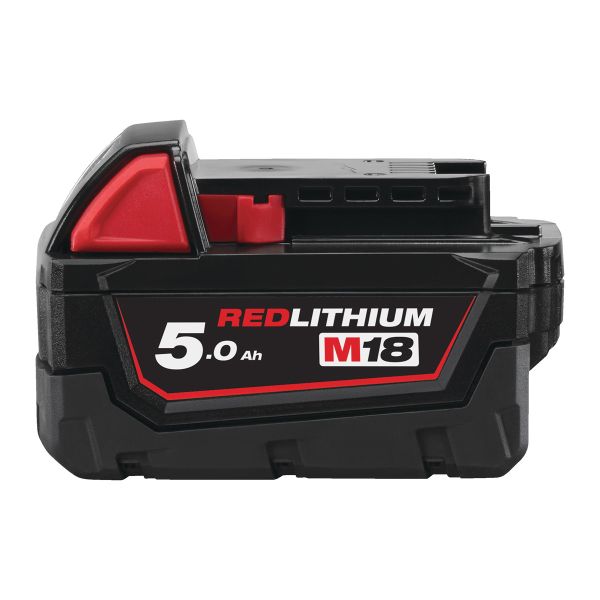 M18 Akku 5.0 Ah M18B5 / Milwaukee # 4932430483 / EAN: 4002395381449