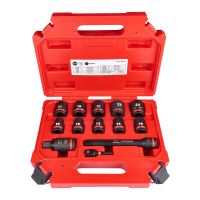 SHOCKWAVE™ Schlagnuss 1/2" kurz Set 13-teiliges Set / Milwaukee # 4932480456 / EAN: 4058546407414 SHOCKWAVE™ Schlagnuss 1/2" kurz Set 13-teiliges Set / Milwaukee # 4932480456 / EAN: 4058546407414