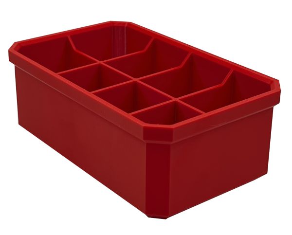 Packout Einlage Bin 160 x 100 x 60mm, Unterteilung: 8 (Schubladeneinlage)