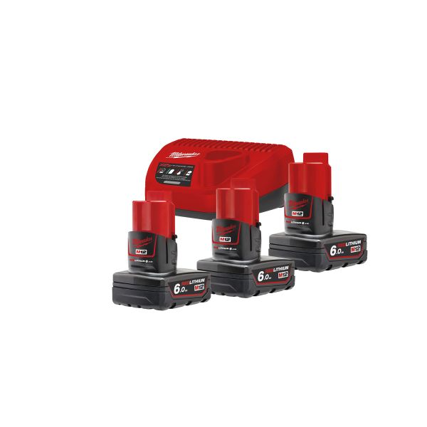 M12 Starterset M12NRG-603 / Milwaukee # 4933459208 / EAN: 4002395287239